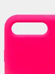 Фуксия чехол не пачкающийся с бархатом внутри для Iphone 7 Plus, 8 Plus, 7+, 8+