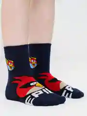 Темно-синий носки детские с angry birds