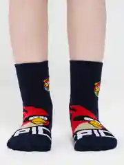 Темно-синий носки детские с angry birds