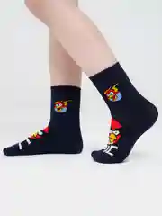 Темно-синий носки детские с angry birds
