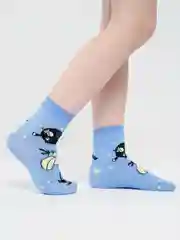 Голубой носки детские с angry birds
