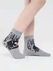 Серый носки детские с angry birds