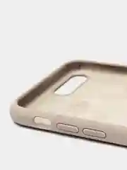 Серый чехол не пачкающийся с бархатом внутри для Iphone 7 Plus, 8 Plus, 7+, 8+