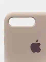 Серый чехол не пачкающийся с бархатом внутри для Iphone 7 Plus, 8 Plus, 7+, 8+