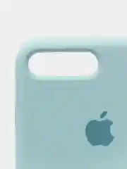 Светло-синий чехол не пачкающийся с бархатом внутри для Iphone 7 Plus, 8 Plus, 7+, 8+