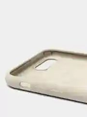 Бежевый чехол не пачкающийся с бархатом внутри для Iphone 7 Plus, 8 Plus, 7+, 8+