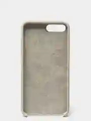 Бежевый чехол не пачкающийся с бархатом внутри для Iphone 7 Plus, 8 Plus, 7+, 8+
