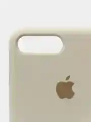 Бежевый чехол не пачкающийся с бархатом внутри для Iphone 7 Plus, 8 Plus, 7+, 8+