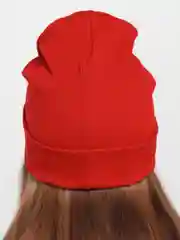 Красный шапка женская