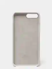 Молочный чехол не пачкающийся с бархатом внутри для Iphone 7 Plus, 8 Plus, 7+, 8+