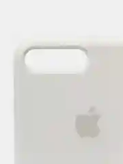 Молочный чехол не пачкающийся с бархатом внутри для Iphone 7 Plus, 8 Plus, 7+, 8+