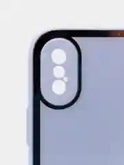 Сиреневый наладка имитация стекла с защитой камеры для IPHONE X,XS