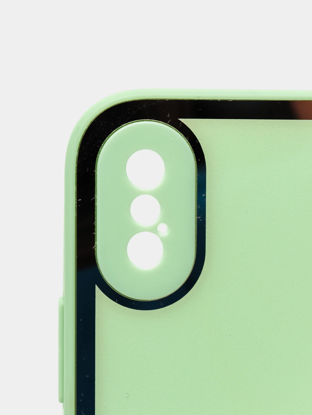 Салатовый наладка имитация стекла с защитой камеры для IPHONE X,XS