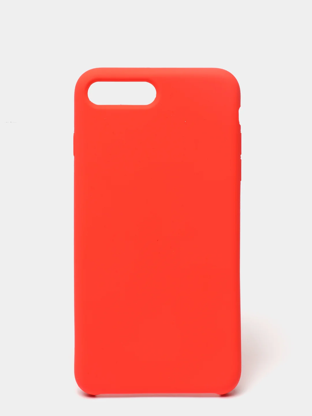Кораллово-розовый чехол не пачкающийся с бархатом внутри для Iphone 7 Plus, 8 Plus, 7+, 8+