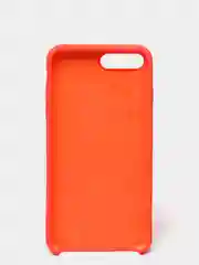 Кораллово-розовый чехол не пачкающийся с бархатом внутри для Iphone 7 Plus, 8 Plus, 7+, 8+