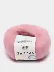 Розовый пряжа Gazzal Super Kid Mohair, 25 г/235 м
