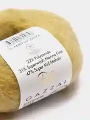 Оливковый пряжа Gazzal Super Kid Mohair, 25 г/235 м