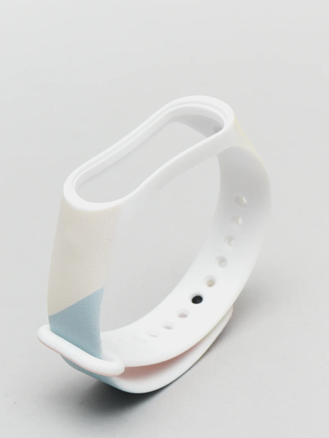 Светло-жёлтый ремешок с рисунком для Xiaomi Mi Band