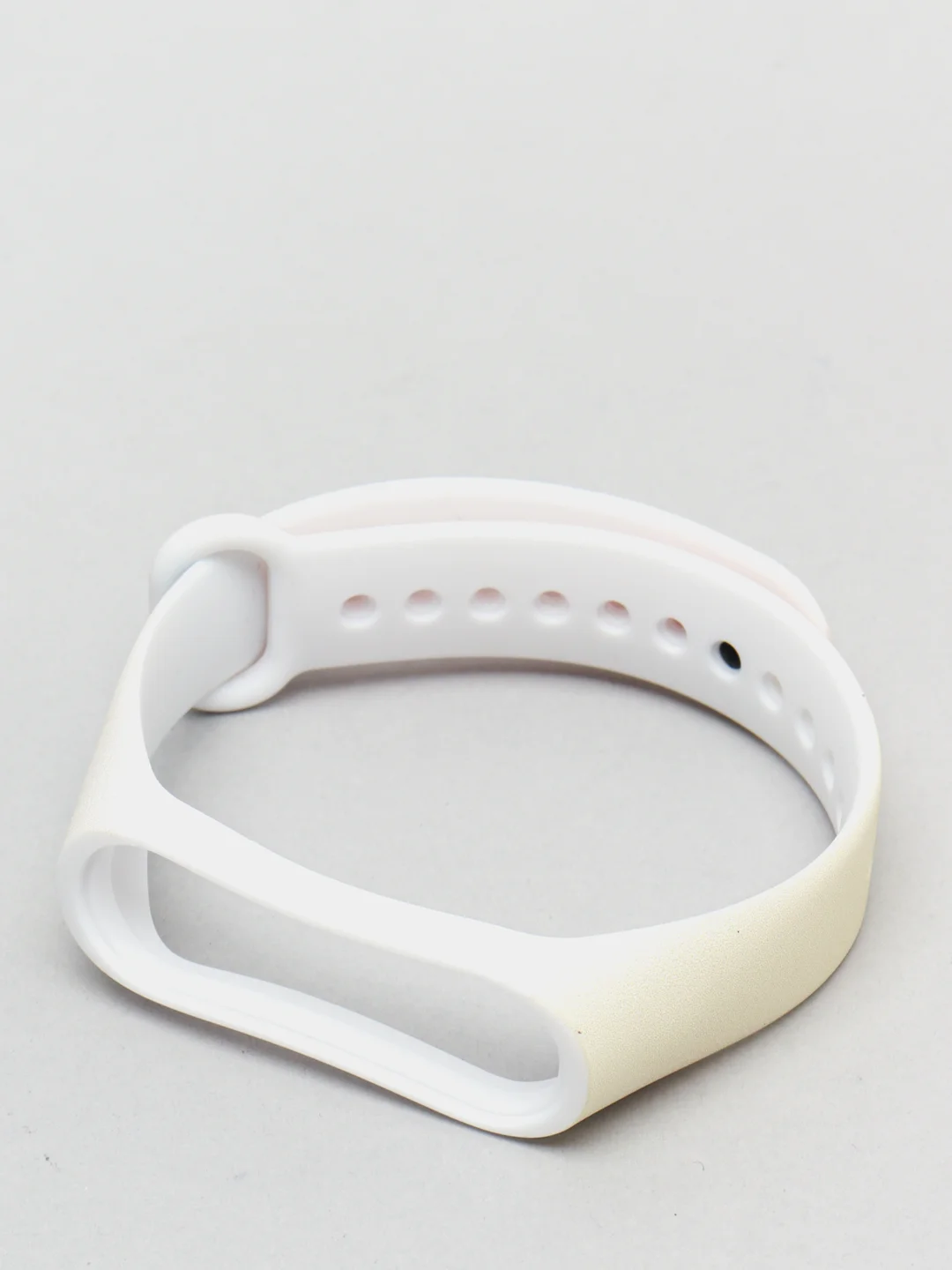 Светло-жёлтый ремешок с рисунком для Xiaomi Mi Band