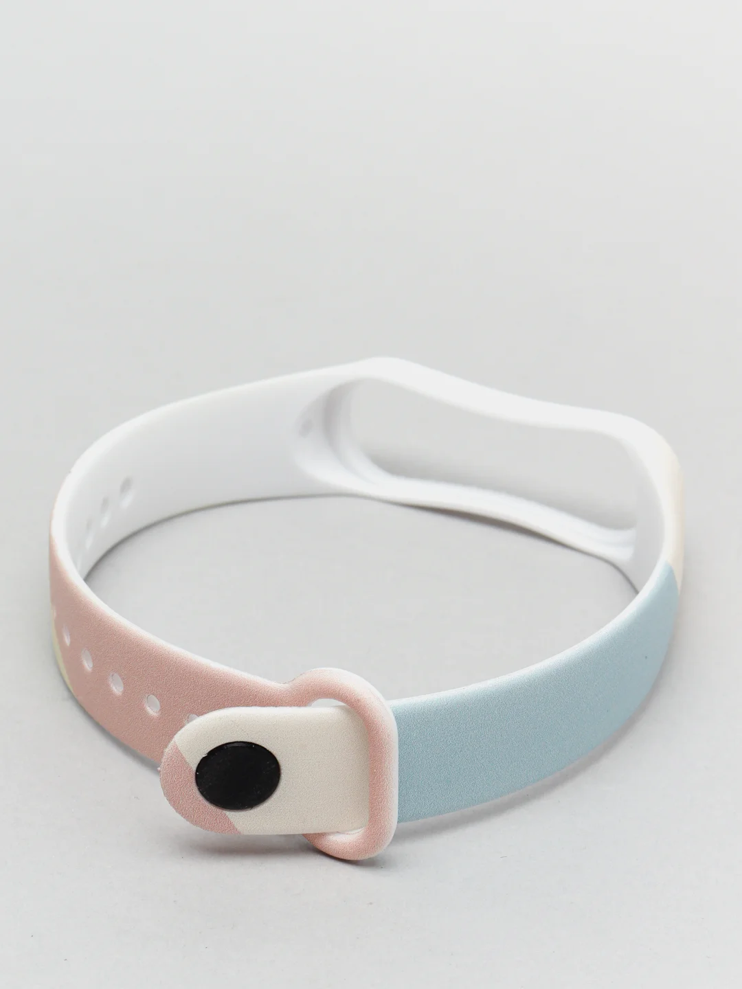 Светло-жёлтый ремешок с рисунком для Xiaomi Mi Band