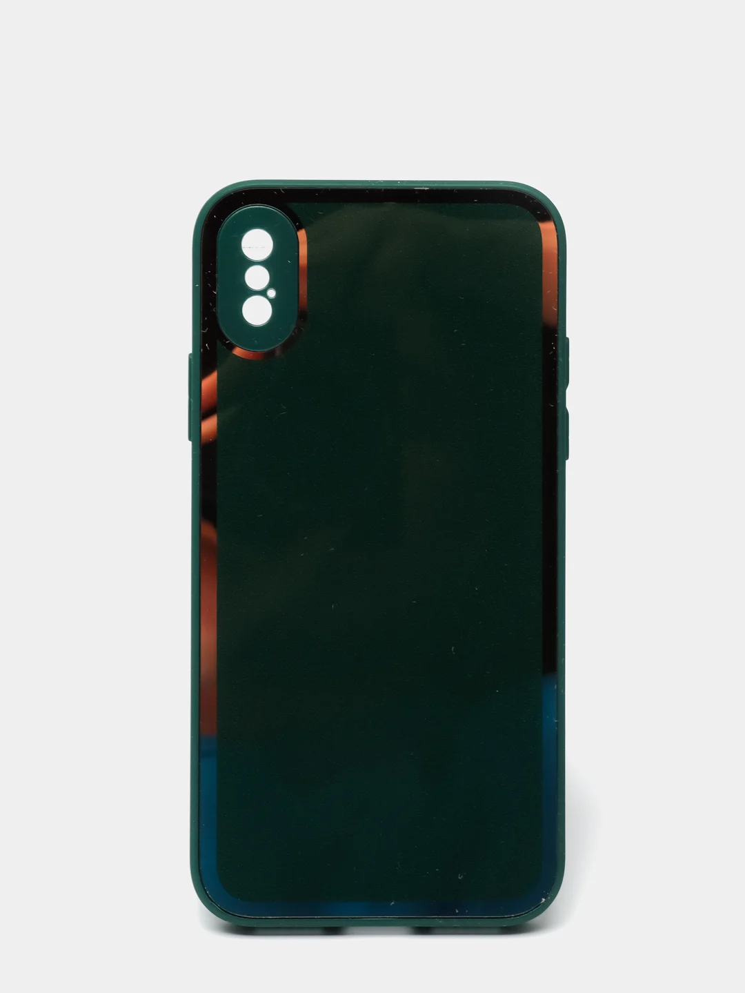 Зеленый наладка имитация стекла с защитой камеры для IPHONE X,XS