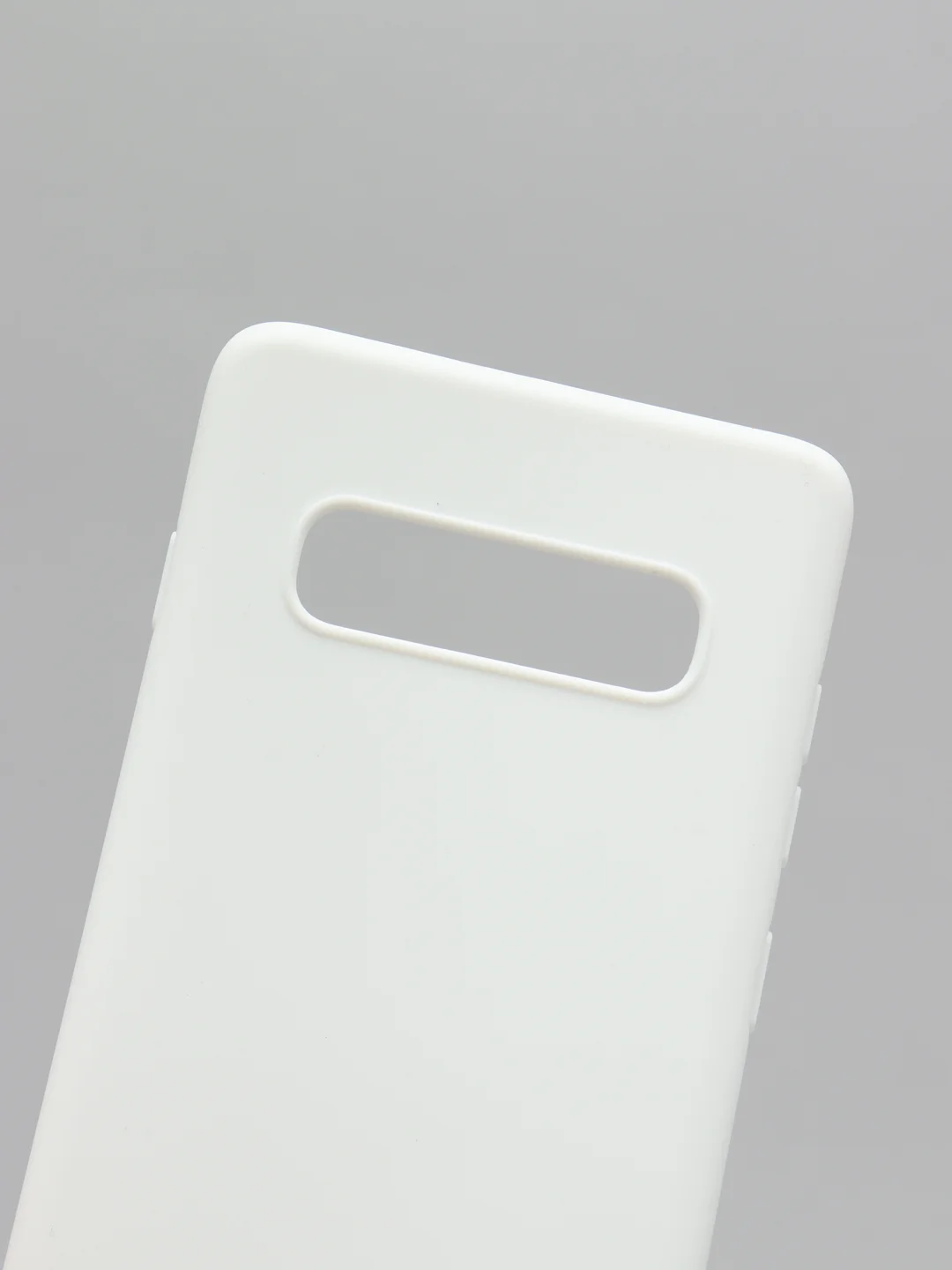 Белый чехол на Samsung (Самсунг) S8, S9, S9 plus, S10, S10 plus, S10e