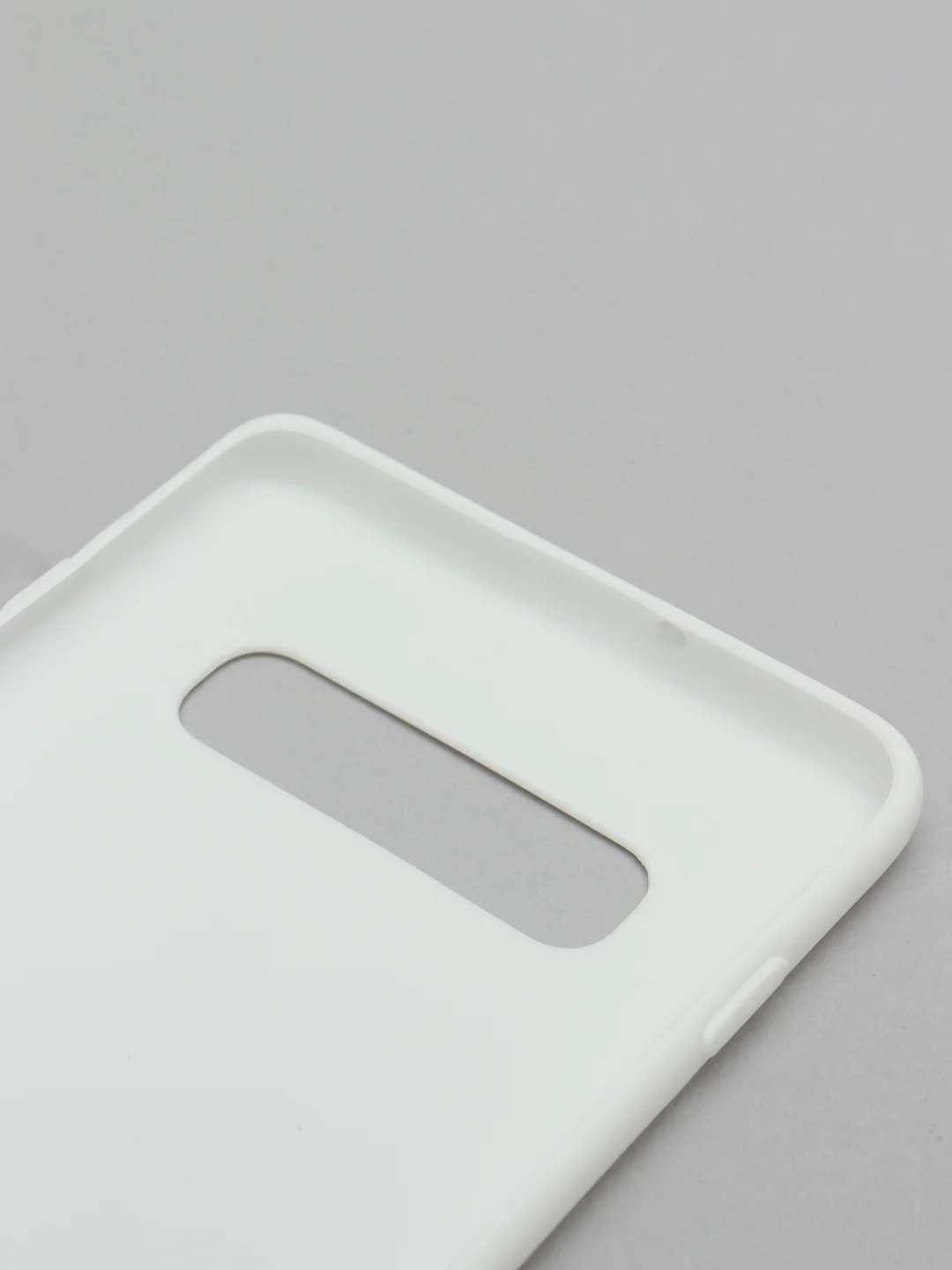 Белый чехол на Samsung (Самсунг) S8, S9, S9 plus, S10, S10 plus, S10e