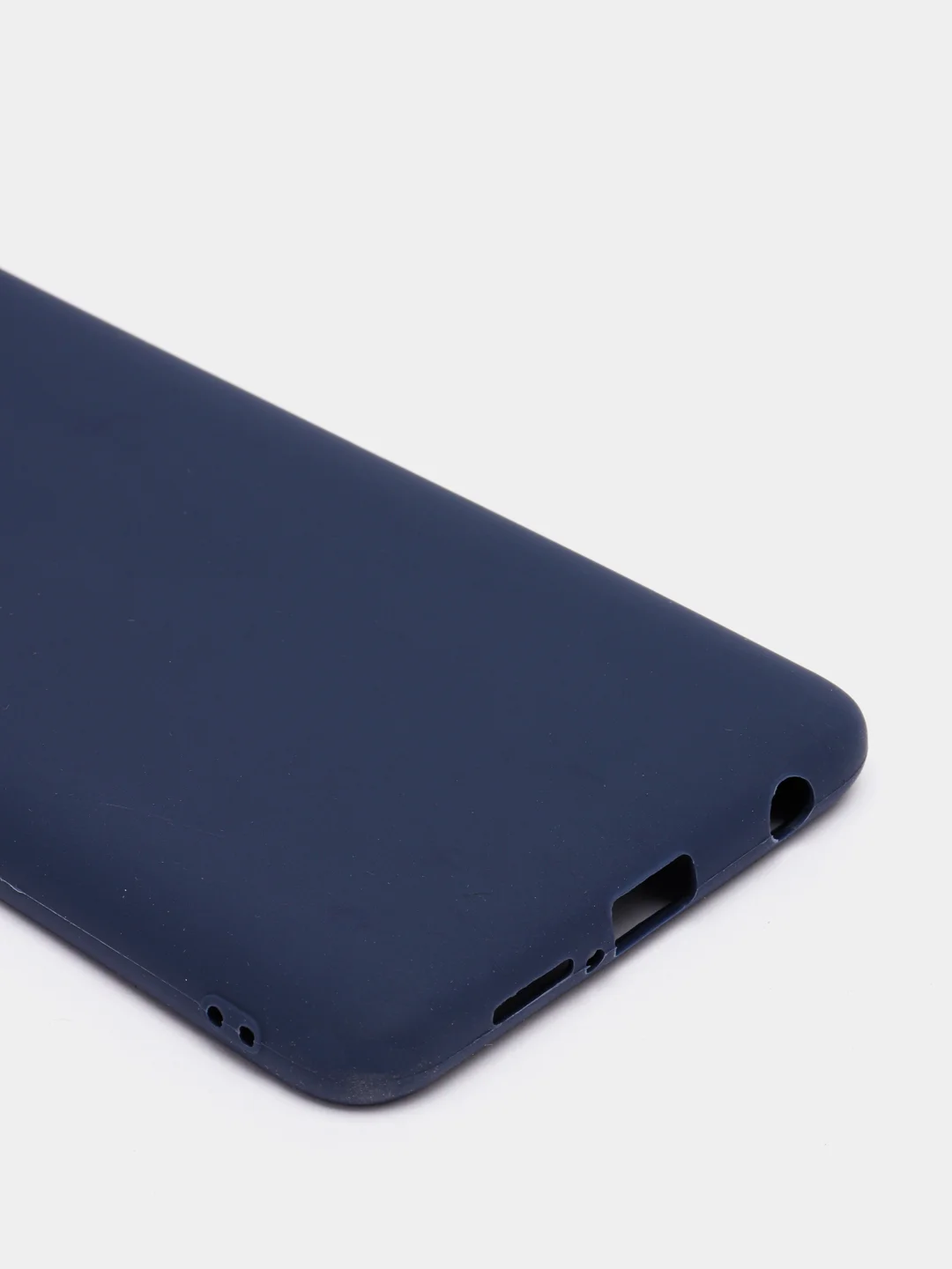 Темно-синий чехол Xiaomi Poco X3 (NFC) / X3 Pro, силиконовый, цветной, матовый