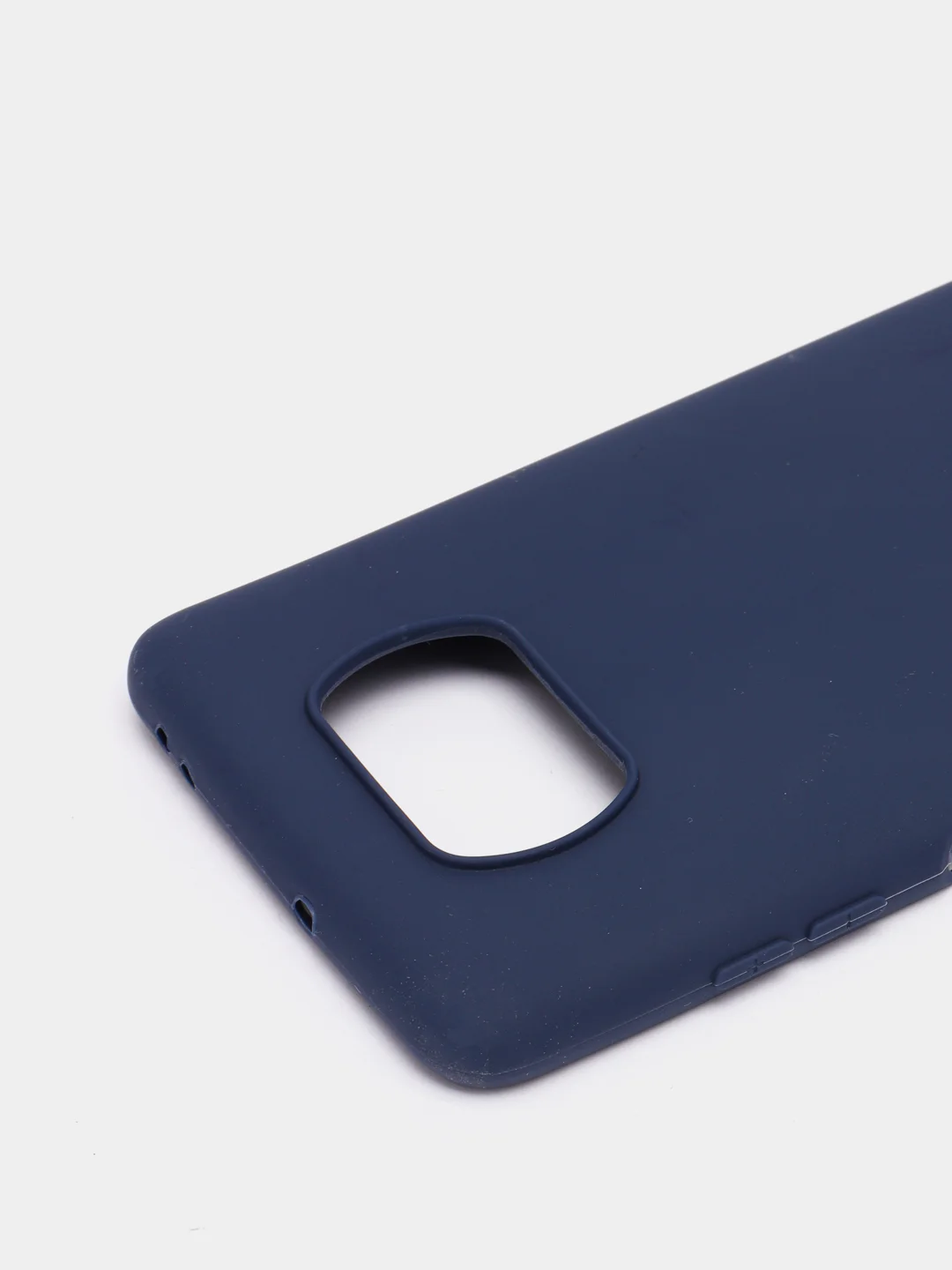 Темно-синий чехол Xiaomi Poco X3 (NFC) / X3 Pro, силиконовый, цветной, матовый