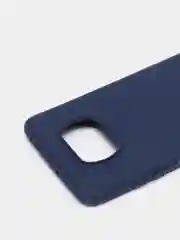 Темно-синий чехол Xiaomi Poco X3 (NFC) / X3 Pro, силиконовый, цветной, матовый