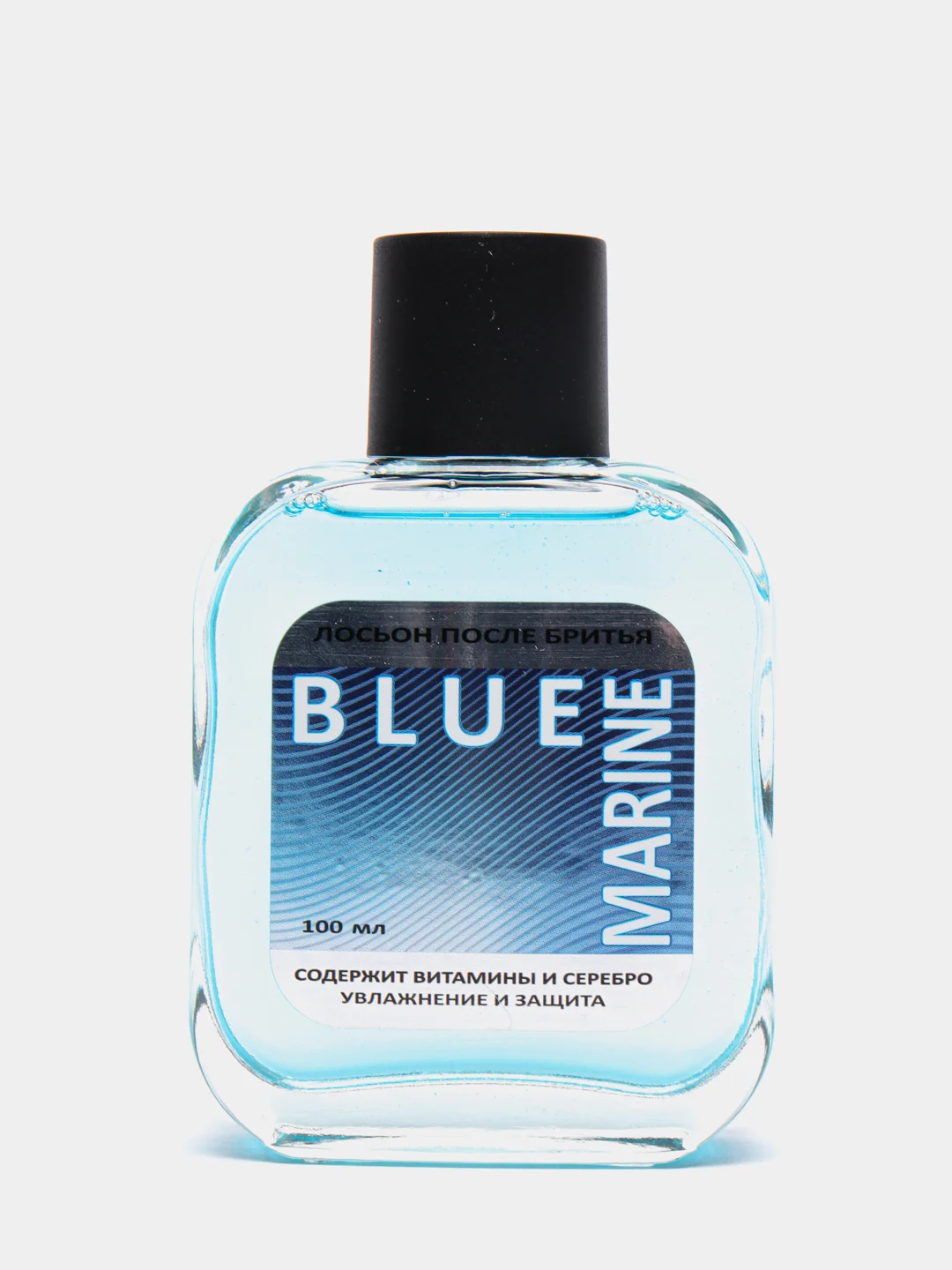 Лосьон после бритья Blue Marine, успокаивающий, стекло, 100 мл