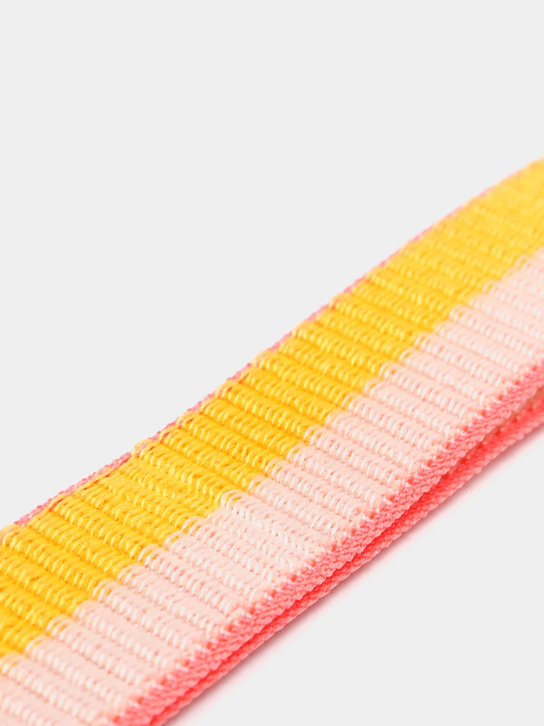Желтый нейлоновый ремешок для Xiaomi Amazfit Bip, Samsung Gear, Huawei Watch,  20 / 22 мм