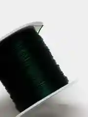 Зеленый леска цветная эластичная для плетения, вышивки и бисера
