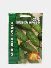 Семена огурца раннеспелый, пчелоопыляемый сорт "Парижский корнишон", 50 шт (Редкие семена)