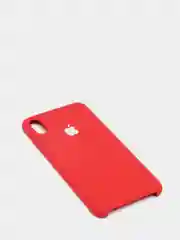 Вишнёвый чехол с бархатом внутри IPhone XS MAX