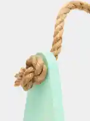Бирюзовый деревянный ящик