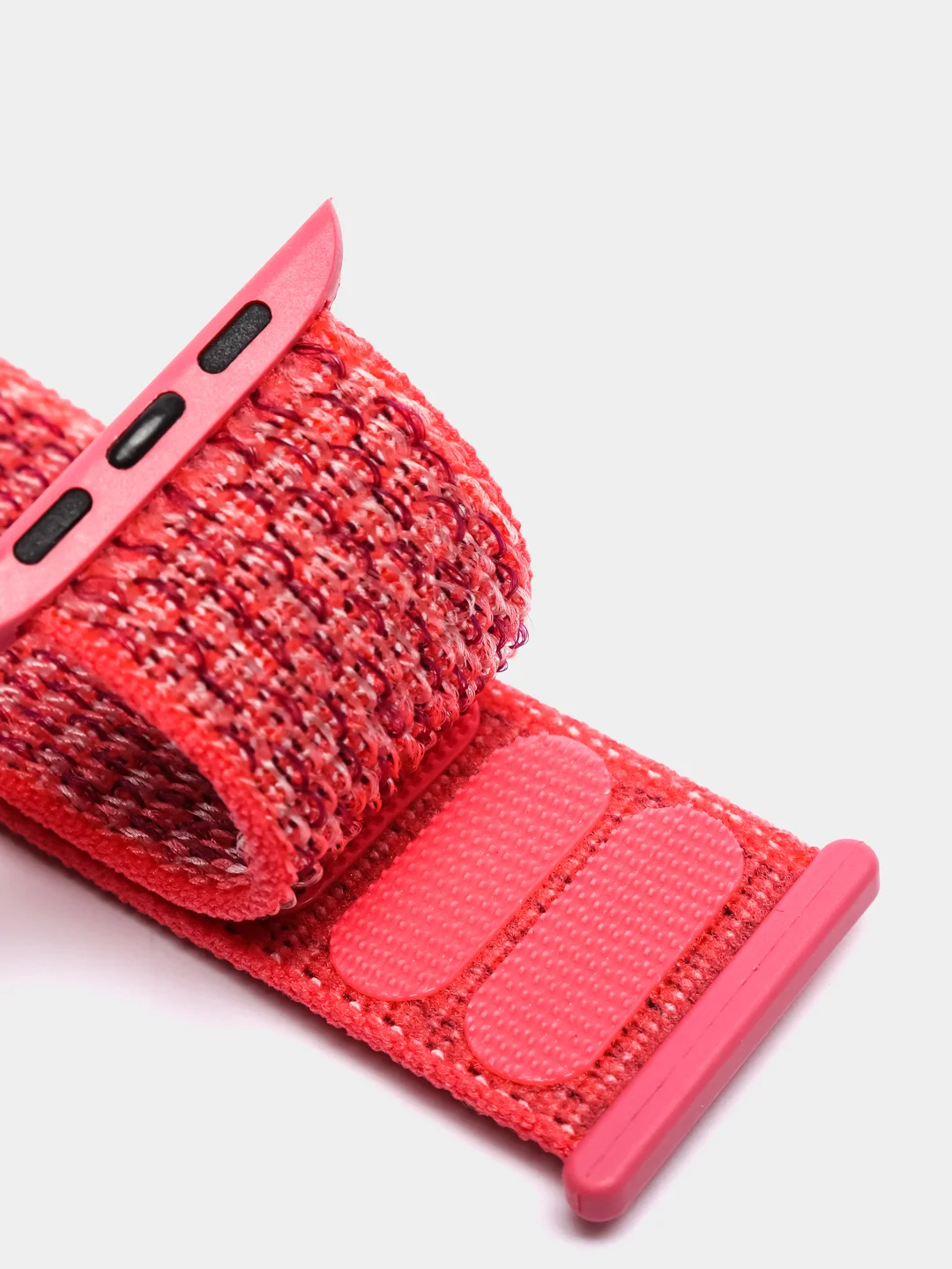 Пастельно-коралловый нейлоновый ремешок для Apple Watch