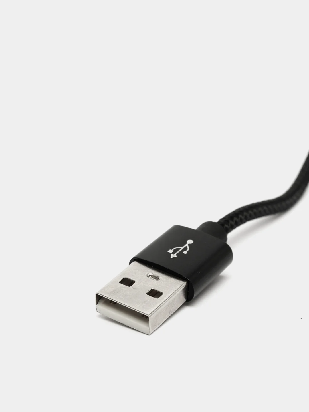 Черный usb кабель и коннектор SKYDOLPHIN для зарядки магнитный 2.4A, Lightning, Type-C, MicroUsb