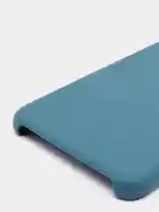 Синий меланж чехол с бархатом внутри IPhone XS MAX