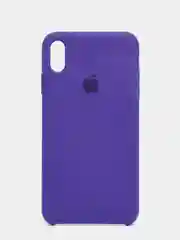 Фиолетовый чехол с бархатом внутри IPhone XS MAX