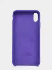 Фиолетовый чехол с бархатом внутри IPhone XS MAX