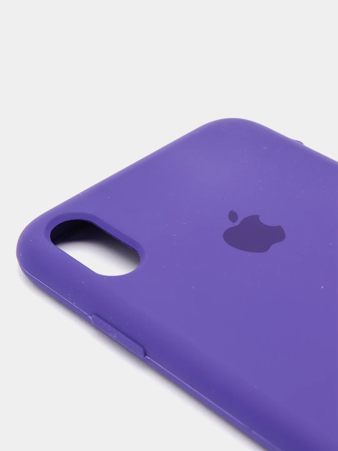 Фиолетовый чехол с бархатом внутри IPhone XS MAX