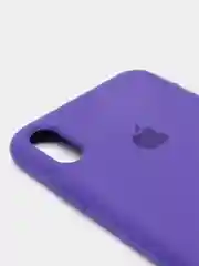 Фиолетовый чехол с бархатом внутри IPhone XS MAX