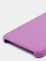 Фиолетовый чехол с бархатом внутри и защитой камеры Iphone 11 PRO MAX