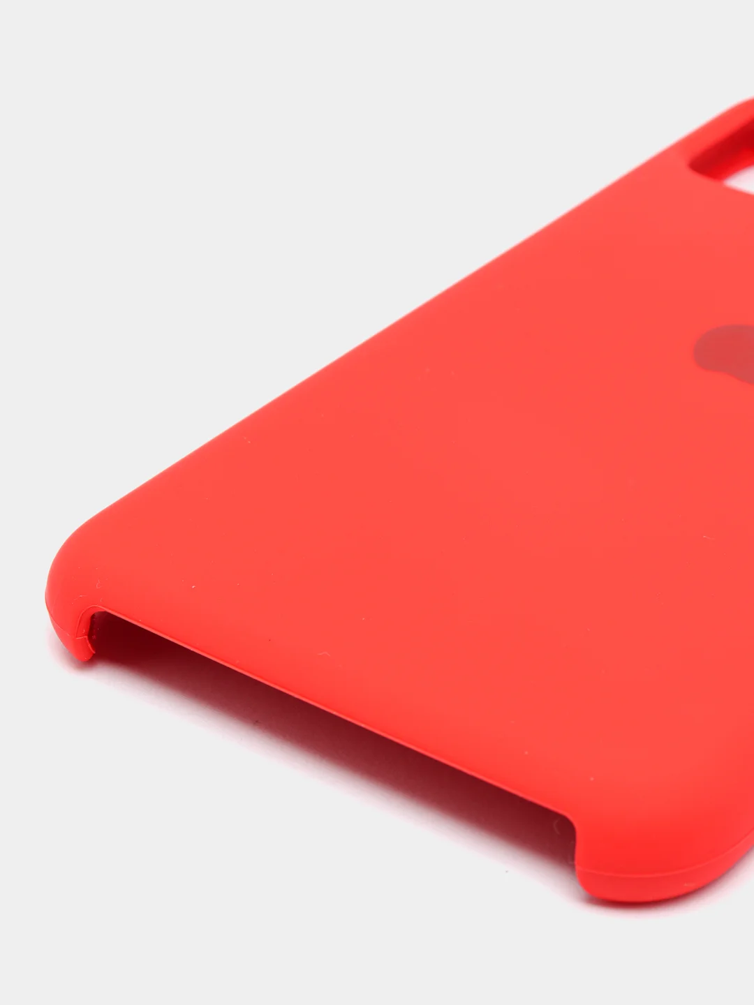 Красный чехол с бархатом внутри и защитой камеры Iphone 11 PRO MAX