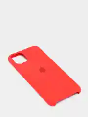Красный чехол с бархатом внутри и защитой камеры Iphone 11 PRO MAX