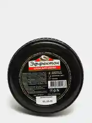 Крем-воск для обуви "Эффектон" черный, 100 мл