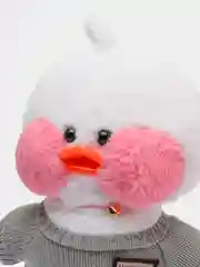 Молочный игрушка мягка  "Утка Lalafanfan"