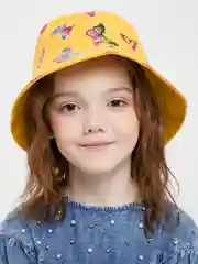 Желтый панама двусторонняя, пляжная