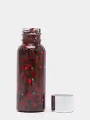 Багровый глиттер-гель, блестки для лица и тела